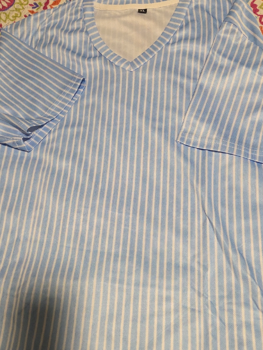 Short Sleeved, V neck top